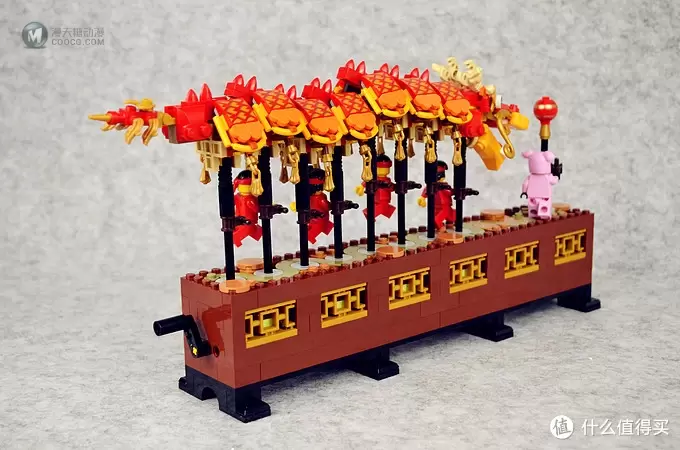 最有纪念意义的乐高,乐高LEGO中国风80102 舞龙 最有纪念意义的乐高,乐高LEGO中国风80102 舞龙