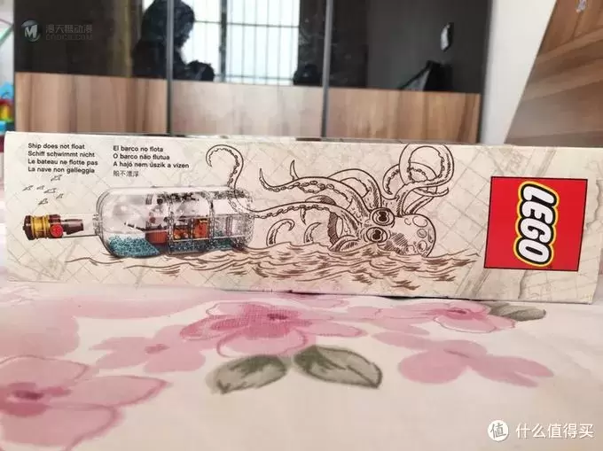 入手的第一套乐高ideas系列积木—LEGO 21313瓶中船开箱晒物 入手的第一套乐高ideas系列积木—LEGO 21313瓶中船开箱晒物
