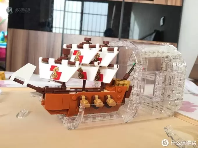 入手的第一套乐高ideas系列积木—LEGO 21313瓶中船开箱晒物 入手的第一套乐高ideas系列积木—LEGO 21313瓶中船开箱晒物
