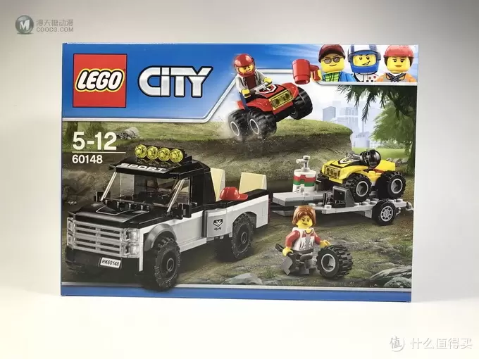 LEGO 乐高 拼拼乐 篇210:城市系列之 60148 全地形车赛车队 LEGO 乐高 拼拼乐 篇210:城市系列之 60148 全地形车赛车队