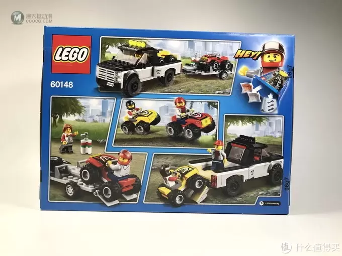 LEGO 乐高 拼拼乐 篇210:城市系列之 60148 全地形车赛车队 LEGO 乐高 拼拼乐 篇210:城市系列之 60148 全地形车赛车队