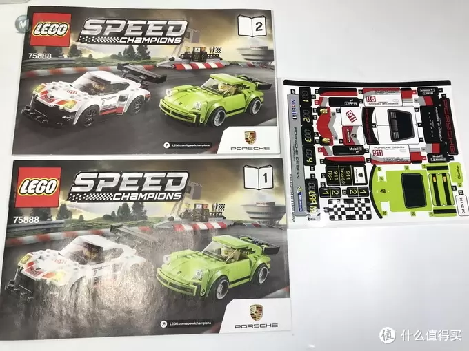 LEGO 乐高 拼拼乐 篇202:超级赛车系列 75888 保时捷 911 RSR和 911 Turbo 3.0 LEGO 乐高 拼拼乐 篇202:超级赛车系列 75888 保时捷 911 RSR和 911 Turbo 3.0
