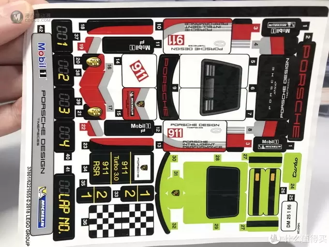 LEGO 乐高 拼拼乐 篇202:超级赛车系列 75888 保时捷 911 RSR和 911 Turbo 3.0 LEGO 乐高 拼拼乐 篇202:超级赛车系列 75888 保时捷 911 RSR和 911 Turbo 3.0