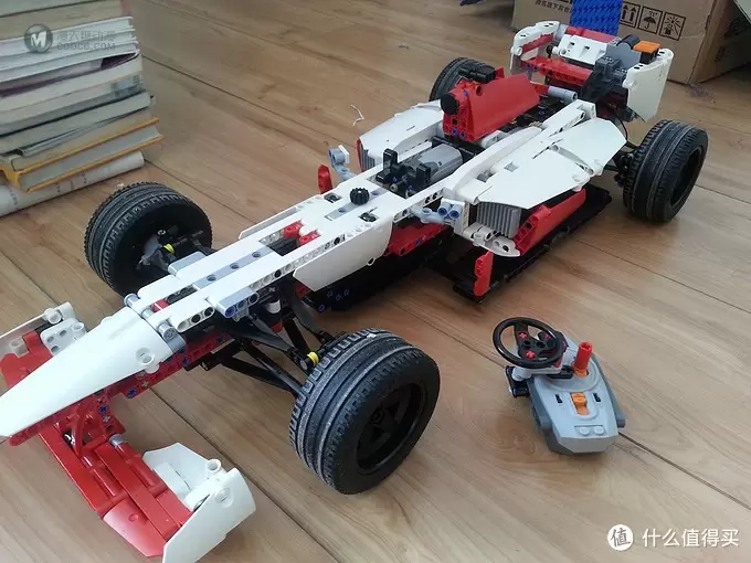 LEGO 乐高 42000 Grand Prix Racer 方程式赛车 简单加装行走部动力作业 LEGO 乐高 42000 Grand Prix Racer 方程式赛车 简单加装行走部动力作业