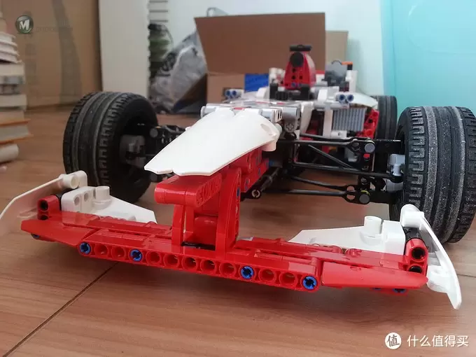 LEGO 乐高 42000 Grand Prix Racer 方程式赛车 简单加装行走部动力作业 LEGO 乐高 42000 Grand Prix Racer 方程式赛车 简单加装行走部动力作业