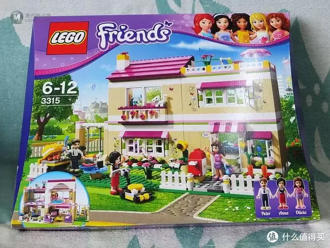 LEGO 乐高 女孩系列 3315 奥丽薇亚的房子,送给小侄女们的新年礼物 LEGO 乐高 女孩系列 3315 奥丽薇亚的房子,送给小侄女们的新年礼物