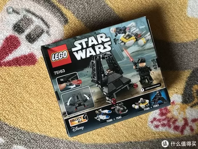 乐高这个大坑 篇三十:#晒单大赛#LEGO 乐高 星球大战 75163 Krennic的帝国穿梭机迷你战机 乐高这个大坑 篇三十:#晒单大赛#LEGO 乐高 星球大战 75163 Krennic的帝国穿梭机迷你战机