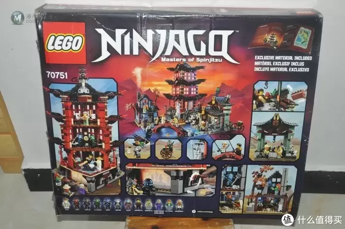 单反毁一生,LEGO穷三代 篇九十五:LEGO 乐高 幻影忍者系列 70751 Temple of Airjitzu 忍者神庙 单反毁一生,LEGO穷三代 篇九十五:LEGO 乐高 幻影忍者系列 70751 Temple of Airjitzu 忍者神庙