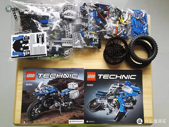 我的乐高拼砌初体验—LEGO 乐高 42063 宝马摩托车 晒单 我的乐高拼砌初体验—LEGO 乐高 42063 宝马摩托车 晒单