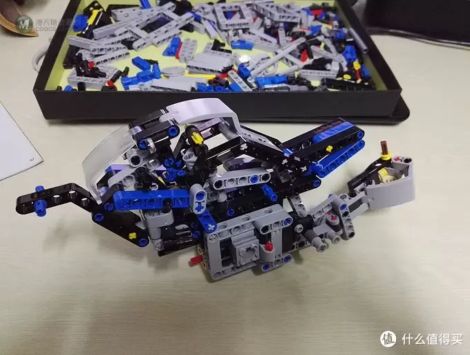 我的乐高拼砌初体验—LEGO 乐高 42063 宝马摩托车 晒单 我的乐高拼砌初体验—LEGO 乐高 42063 宝马摩托车 晒单