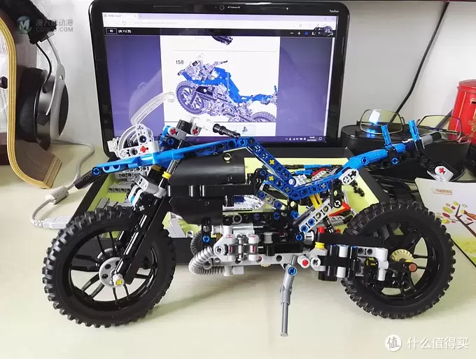 我的乐高拼砌初体验—LEGO 乐高 42063 宝马摩托车 晒单 我的乐高拼砌初体验—LEGO 乐高 42063 宝马摩托车 晒单