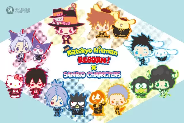 「家庭教师HITMAN REBORN!」x「三丽鸥」联动绘图公开 「家庭教师HITMAN REBORN!」x「三丽鸥」联动绘图公开