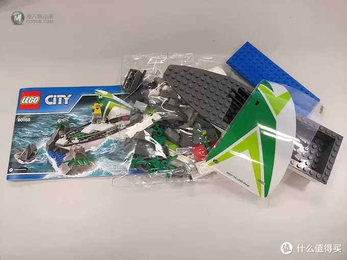 我只是想要那条小帆船—LEGO 乐高 60168 海事救援 开箱 我只是想要那条小帆船—LEGO 乐高 60168 海事救援 开箱