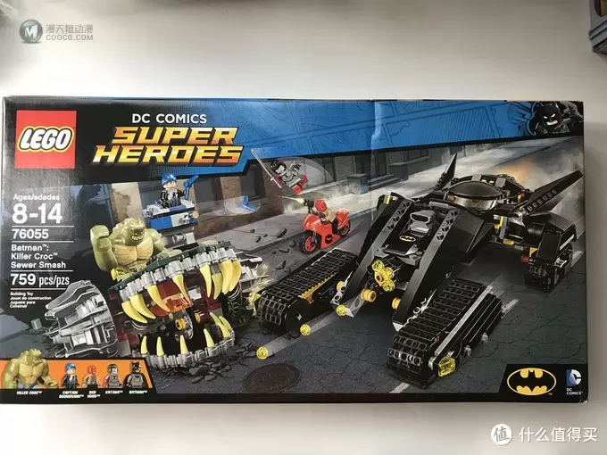 #本站首晒#LEGO 乐高 拼拼乐 — 76055 蝙蝠侠坦克大战杀手鳄绞肉车 #本站首晒#LEGO 乐高 拼拼乐 — 76055 蝙蝠侠坦克大战杀手鳄绞肉车