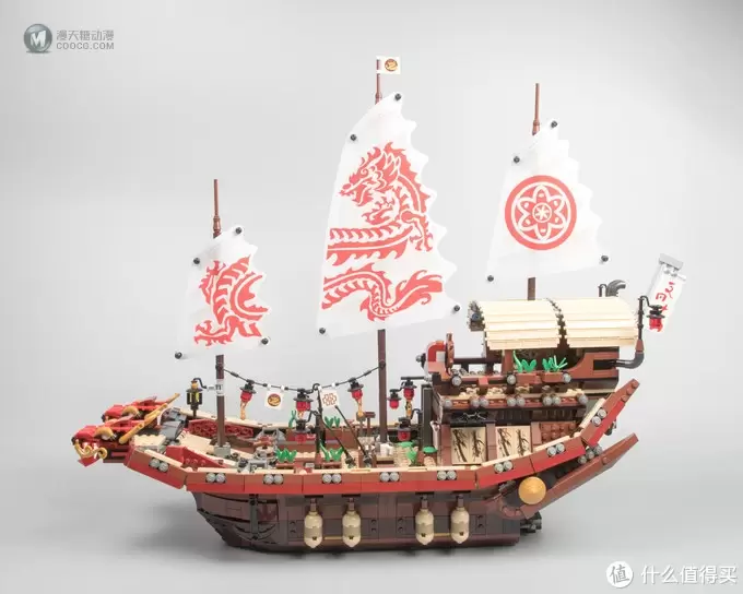 #本站首晒#龙船!乐高忍者大电影 70618 命运赏赐号 #本站首晒#龙船!乐高忍者大电影 70618 命运赏赐号