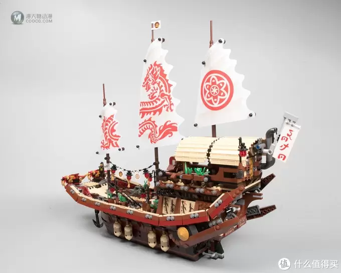 #本站首晒#龙船!乐高忍者大电影 70618 命运赏赐号 #本站首晒#龙船!乐高忍者大电影 70618 命运赏赐号