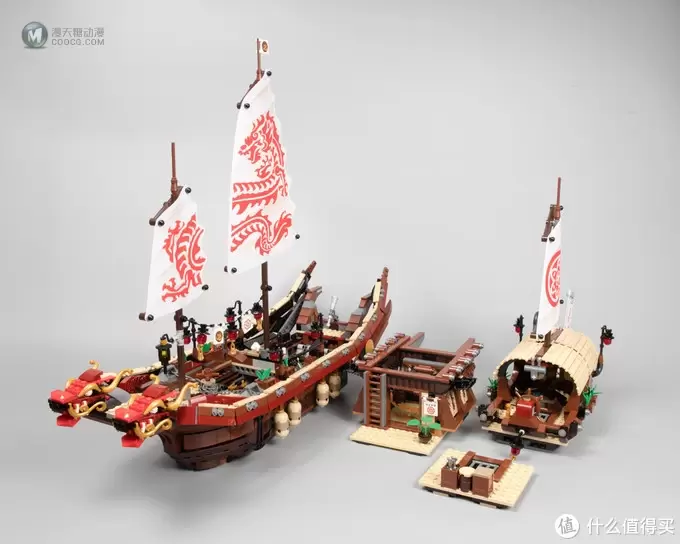 #本站首晒#龙船!乐高忍者大电影 70618 命运赏赐号 #本站首晒#龙船!乐高忍者大电影 70618 命运赏赐号