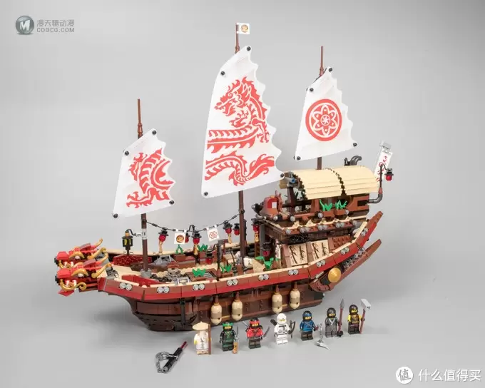 #本站首晒#龙船!乐高忍者大电影 70618 命运赏赐号 #本站首晒#龙船!乐高忍者大电影 70618 命运赏赐号