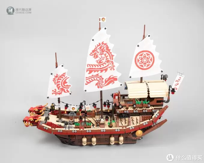 #本站首晒#龙船!乐高忍者大电影 70618 命运赏赐号 #本站首晒#龙船!乐高忍者大电影 70618 命运赏赐号