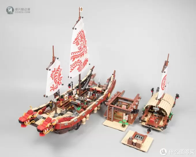 #本站首晒#龙船!乐高忍者大电影 70618 命运赏赐号 #本站首晒#龙船!乐高忍者大电影 70618 命运赏赐号