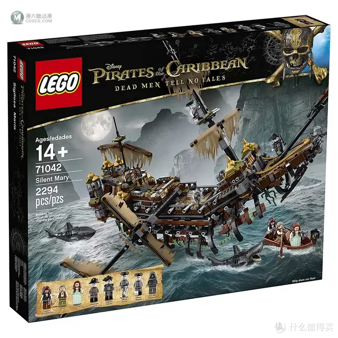 乘风破浪,幽魂残帆—LEGO 乐高 加勒比海盗 71042 沉默的玛丽号 评测 乘风破浪,幽魂残帆—LEGO 乐高 加勒比海盗 71042 沉默的玛丽号 评测