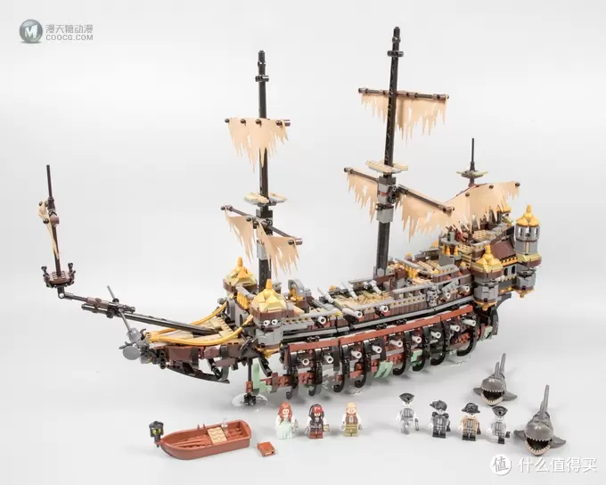 乘风破浪,幽魂残帆—LEGO 乐高 加勒比海盗 71042 沉默的玛丽号 评测 乘风破浪,幽魂残帆—LEGO 乐高 加勒比海盗 71042 沉默的玛丽号 评测
