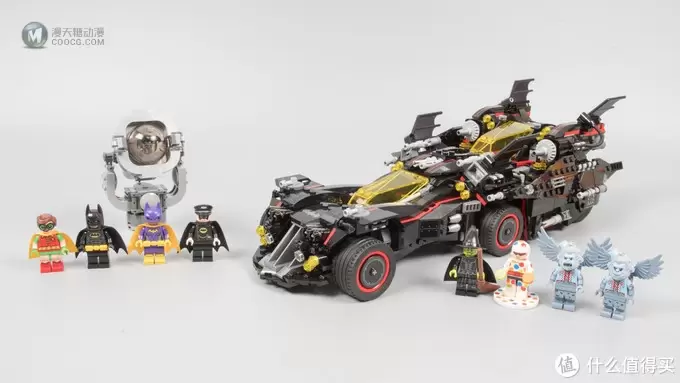 四神合体,蝙蝠归一:LEGO 乐高蝙蝠侠大电影 70917 终极蝙蝠车 评测 四神合体,蝙蝠归一:LEGO 乐高蝙蝠侠大电影 70917 终极蝙蝠车 评测