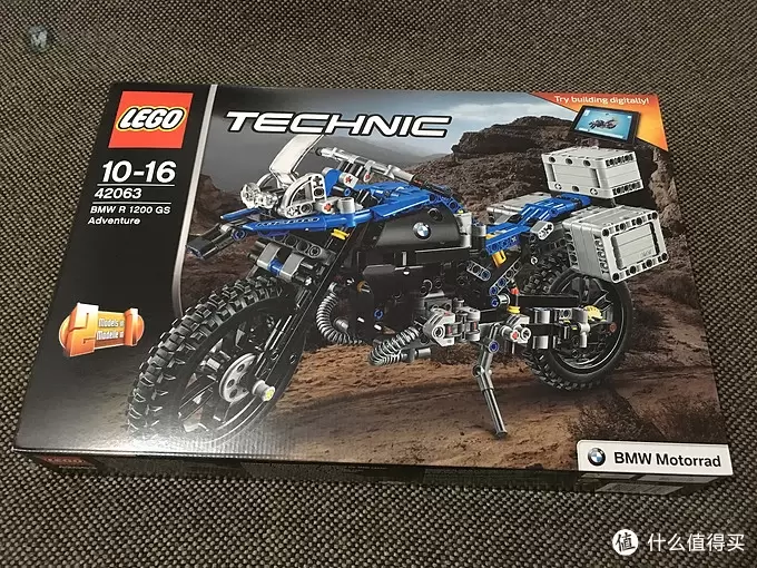 我的LEGO科技系列 篇二:买得起的宝马摩托 — BMW 宝马 42063 R1200 GS 摩托车 我的LEGO科技系列 篇二:买得起的宝马摩托 — BMW 宝马 42063 R1200 GS 摩托车