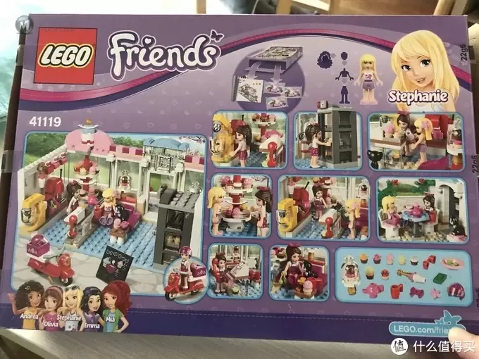 女孩们的最爱 — LEGO 乐高 Friends系列 41119 心湖城纸杯蛋糕咖啡厅 晒单 女孩们的最爱 — LEGO 乐高 Friends系列 41119 心湖城纸杯蛋糕咖啡厅 晒单