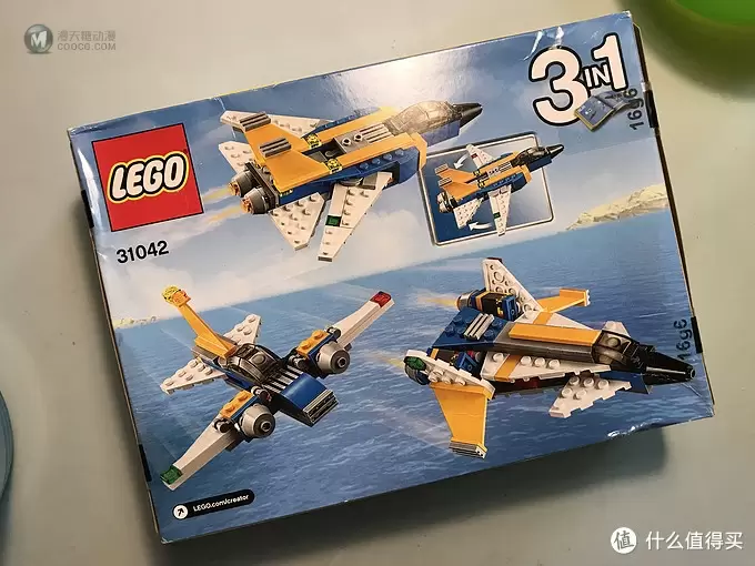 乐高这个大坑 篇二十四:LEGO 乐高 CREATOR 31042 创意百变三合一系列 超级滑翔机 乐高这个大坑 篇二十四:LEGO 乐高 CREATOR 31042 创意百变三合一系列 超级滑翔机