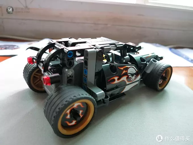 LEGO 科技系列入门款42046狂野赛车与细节品鉴 LEGO 科技系列入门款42046狂野赛车与细节品鉴