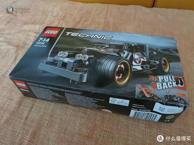 LEGO 科技系列入门款42046狂野赛车与细节品鉴 LEGO 科技系列入门款42046狂野赛车与细节品鉴