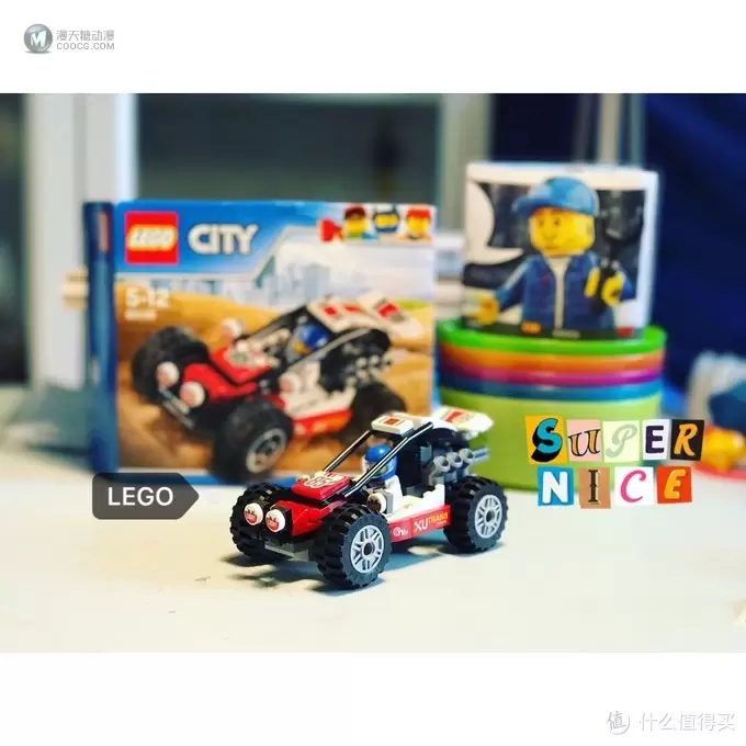 乐高这个大坑 篇十七:LEGO 乐高 城市系列 60145 沙滩越野车 乐高这个大坑 篇十七:LEGO 乐高 城市系列 60145 沙滩越野车