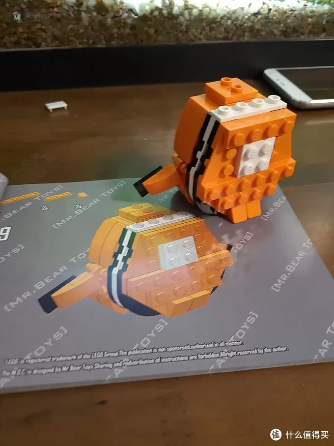 我的 LEGO 乐高 MOC系列5——小丑鱼 我的 LEGO 乐高 MOC系列5——小丑鱼
