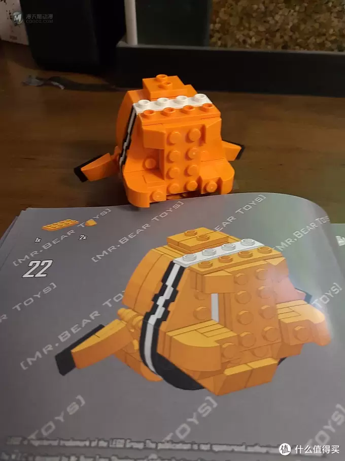 我的 LEGO 乐高 MOC系列5——小丑鱼 我的 LEGO 乐高 MOC系列5——小丑鱼