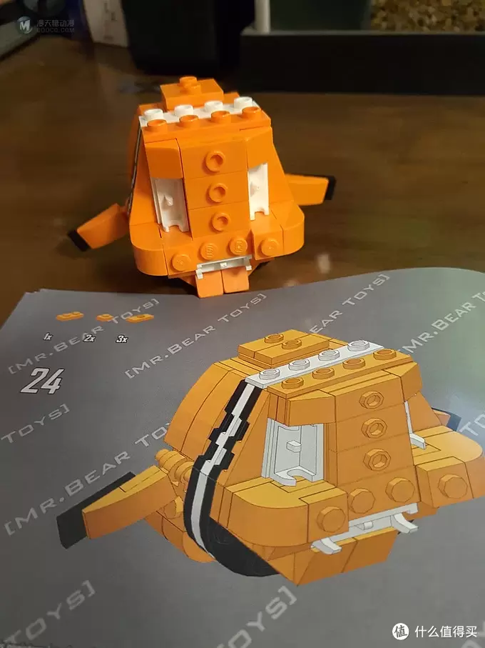 我的 LEGO 乐高 MOC系列5——小丑鱼 我的 LEGO 乐高 MOC系列5——小丑鱼