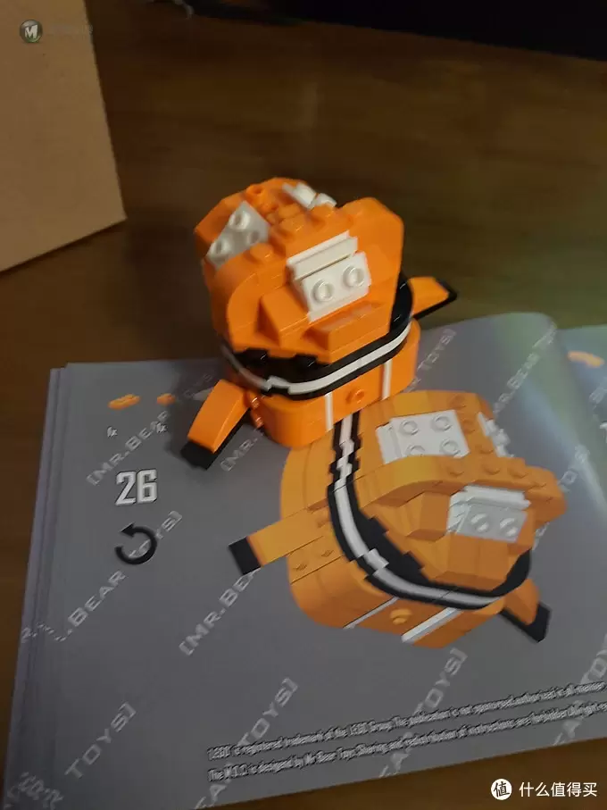 我的 LEGO 乐高 MOC系列5——小丑鱼 我的 LEGO 乐高 MOC系列5——小丑鱼