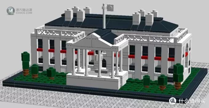我的LEGO建筑系列 篇八:21006 White House 及亮灯改造 我的LEGO建筑系列 篇八:21006 White House 及亮灯改造