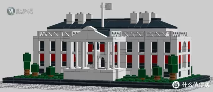 我的LEGO建筑系列 篇八:21006 White House 及亮灯改造 我的LEGO建筑系列 篇八:21006 White House 及亮灯改造