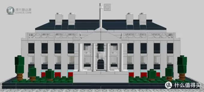 我的LEGO建筑系列 篇八:21006 White House 及亮灯改造 我的LEGO建筑系列 篇八:21006 White House 及亮灯改造