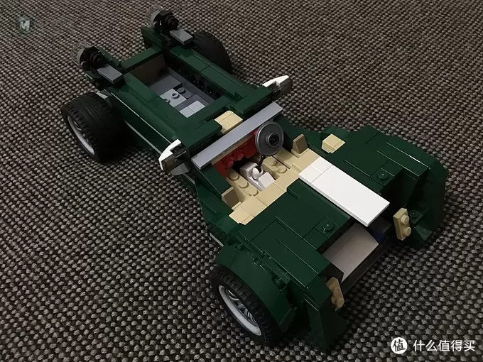 我的LEGO MOC 篇一:10242 MINI Cooper的B模式敞篷跑车 我的LEGO MOC 篇一:10242 MINI Cooper的B模式敞篷跑车