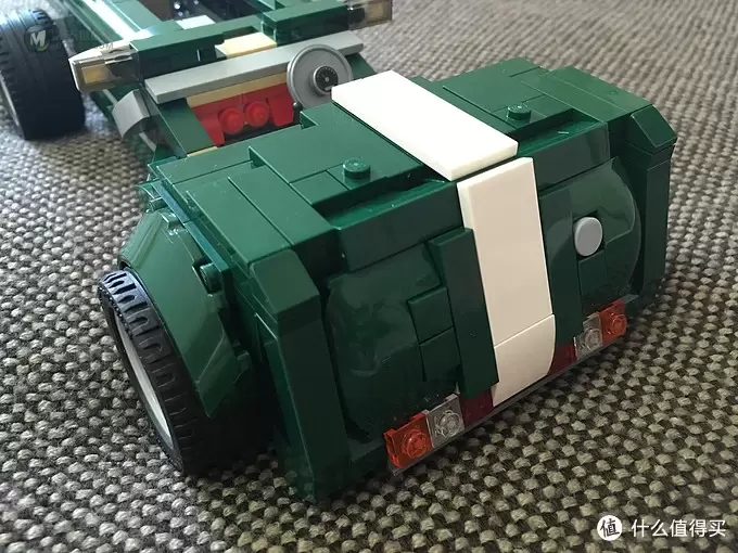 我的LEGO MOC 篇一:10242 MINI Cooper的B模式敞篷跑车 我的LEGO MOC 篇一:10242 MINI Cooper的B模式敞篷跑车