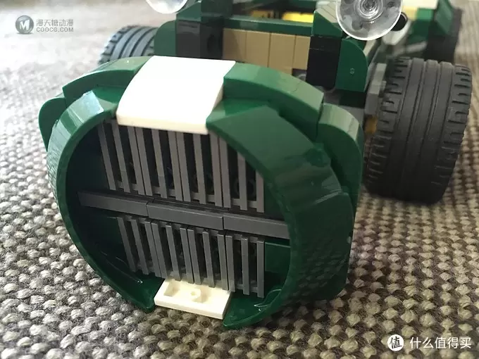 我的LEGO MOC 篇一:10242 MINI Cooper的B模式敞篷跑车 我的LEGO MOC 篇一:10242 MINI Cooper的B模式敞篷跑车