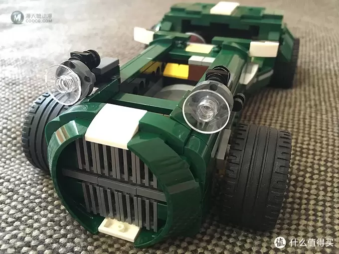 我的LEGO MOC 篇一:10242 MINI Cooper的B模式敞篷跑车 我的LEGO MOC 篇一:10242 MINI Cooper的B模式敞篷跑车