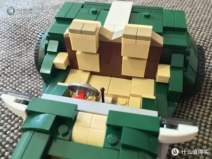 我的LEGO MOC 篇一:10242 MINI Cooper的B模式敞篷跑车 我的LEGO MOC 篇一:10242 MINI Cooper的B模式敞篷跑车