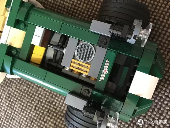 我的LEGO MOC 篇一:10242 MINI Cooper的B模式敞篷跑车 我的LEGO MOC 篇一:10242 MINI Cooper的B模式敞篷跑车