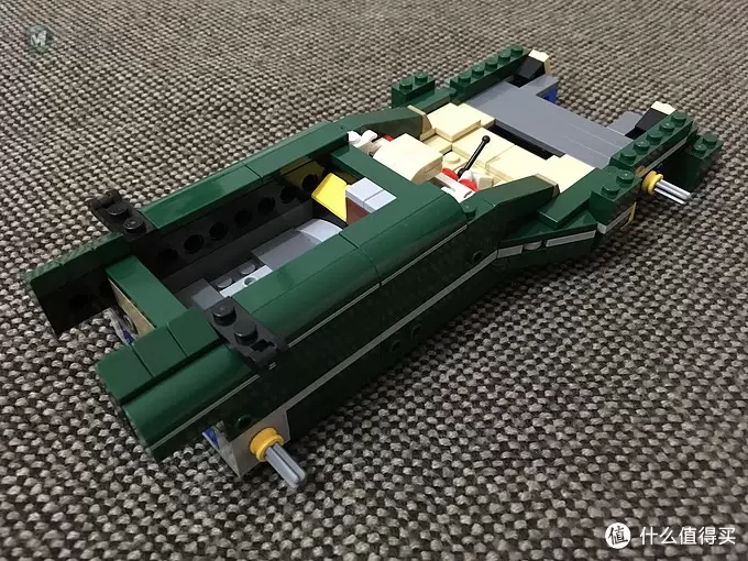 我的LEGO MOC 篇一:10242 MINI Cooper的B模式敞篷跑车 我的LEGO MOC 篇一:10242 MINI Cooper的B模式敞篷跑车