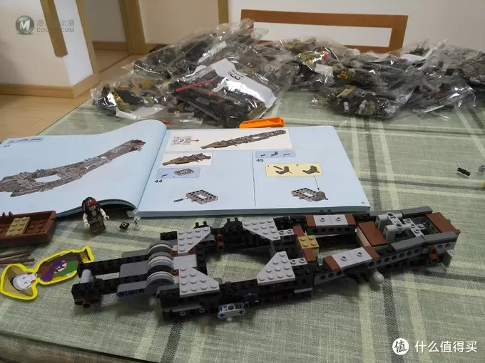 #原创新人#LEGO 乐高 71042 宁静玛丽号首晒 #原创新人#LEGO 乐高 71042 宁静玛丽号首晒