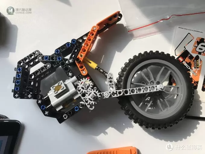 乐高还能这么拼: 复刻 LEGO 乐高科技 42007 越野摩托 乐高还能这么拼: 复刻 LEGO 乐高科技 42007 越野摩托