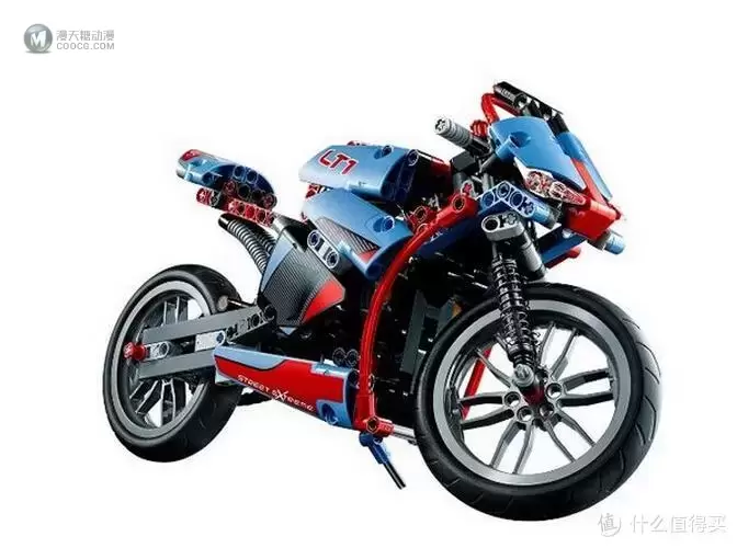 乐高还能这么拼: 复刻 LEGO 乐高科技 42007 越野摩托 乐高还能这么拼: 复刻 LEGO 乐高科技 42007 越野摩托